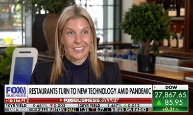 Image of Caryn speaking on Fox Business 