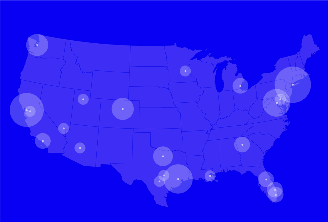 CLEAR Locations Map